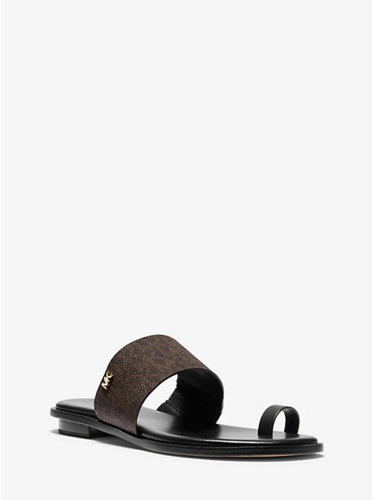 August Signature Logo Sandal