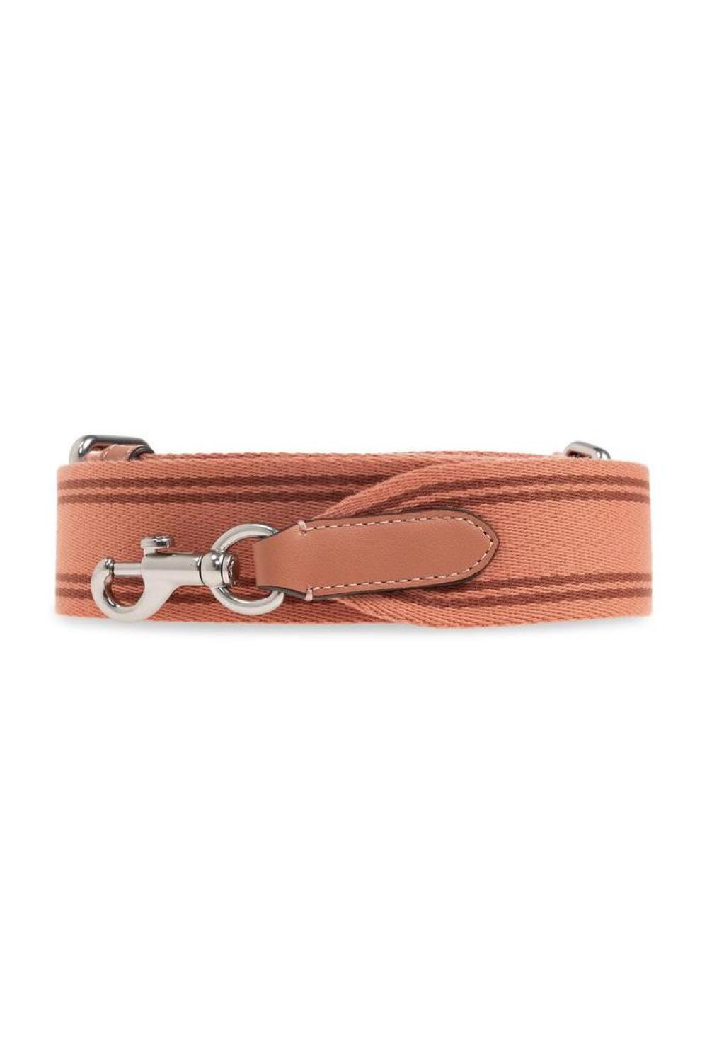 Coach Logo Flocked Zip-Up Tote Bag