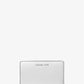 Empire Medium Metallic Pebbled Leather Wallet