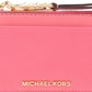Michael Michael Kors Logo Lettering Zipped Wallet