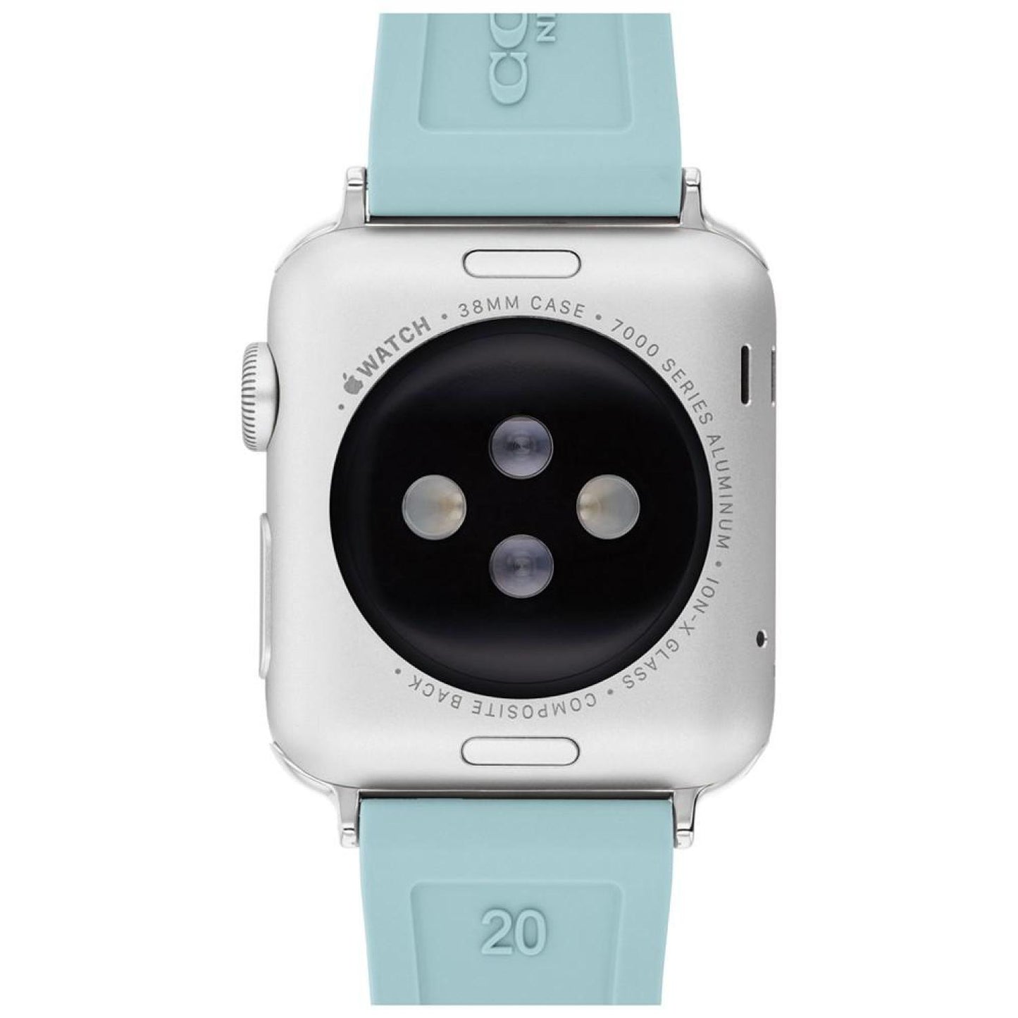 Women's Mint Silicone 38, 40, 41mm Apple Watch Band