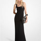 Ribbed Stretch Knit Maxi Dress