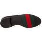 Gucci Web Leather Loafer