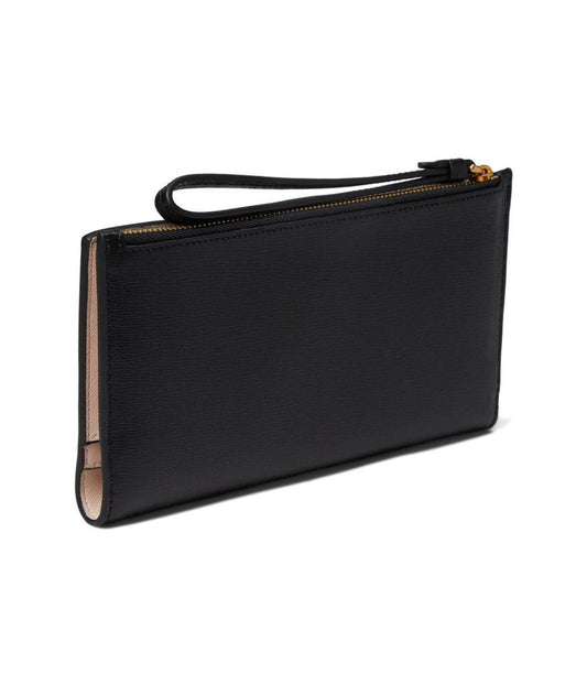 Morgan Saffiano Leather Continental Wristlet