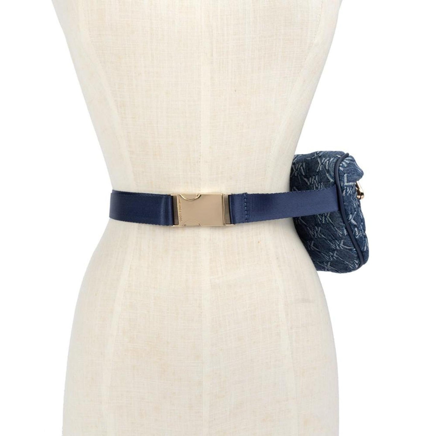 Women's Denim Jacquard Belt Bag