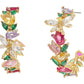 Greenhouse Floral Hoops Earrings