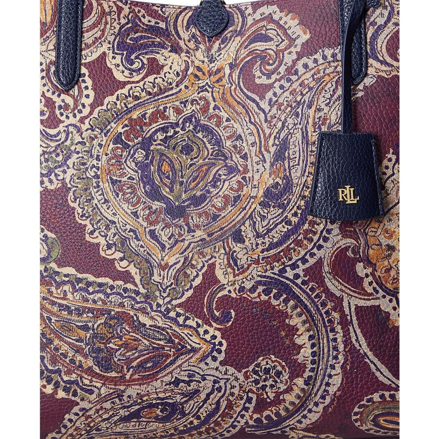 Large Printed Reversible Tote