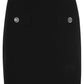 Michael Michael Kors Logo Plaque Knitted Mini Skirt