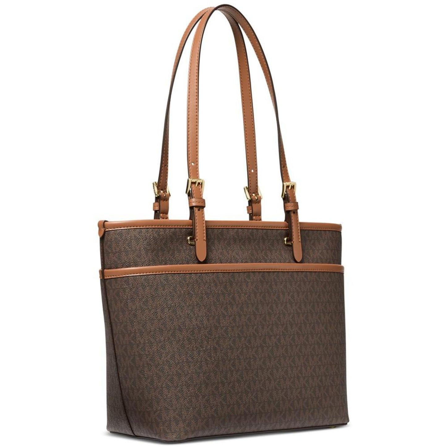 Logo Large Top Zip Pocket Tote