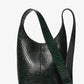 Dede Mini Python Embossed Leather Hobo Bag