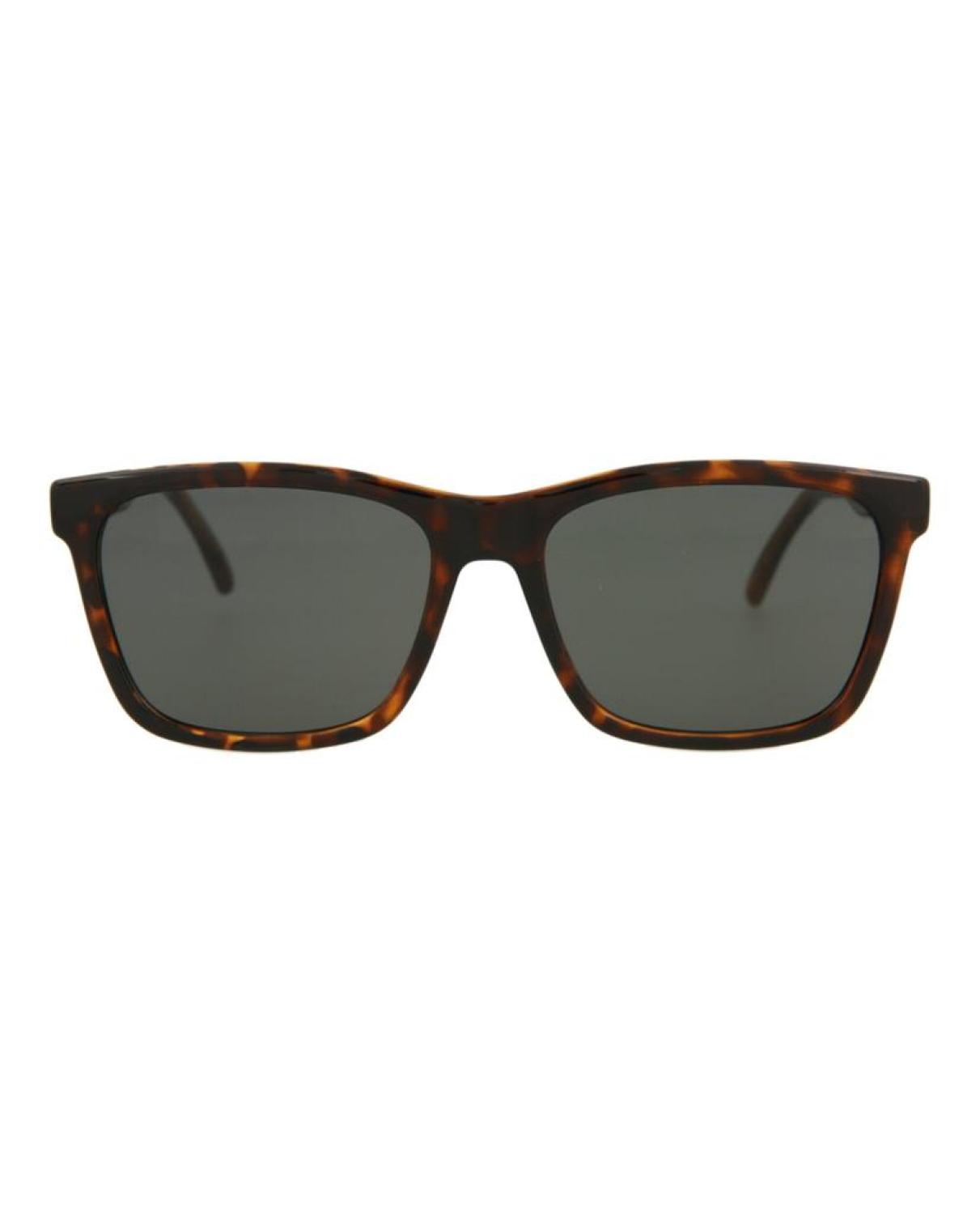 Rectangle-Frame Injection Sunglasses