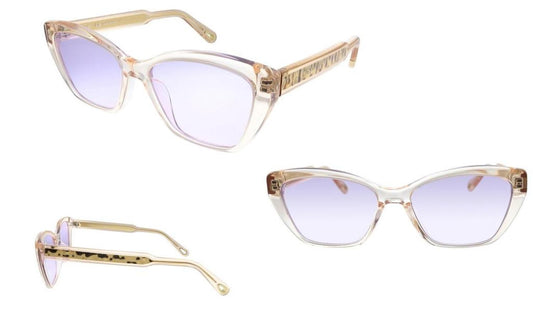 Chloe CE760S Peach Rectangle Sunglasses