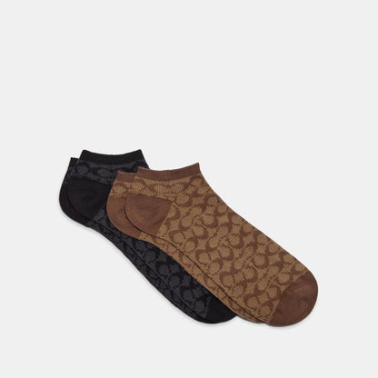 Coach Outlet Signature Crew Socks