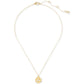 Gold-Tone Heritage Bloom Pendant Necklace, 16" + 3" extender