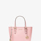 Jet Set Travel Extra-Small Saffiano Leather Top-Zip Tote Bag