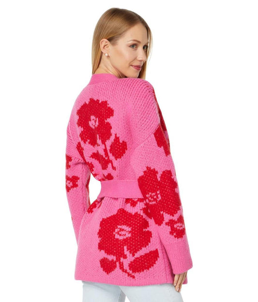 Rose Garden Intarsia Cardigan