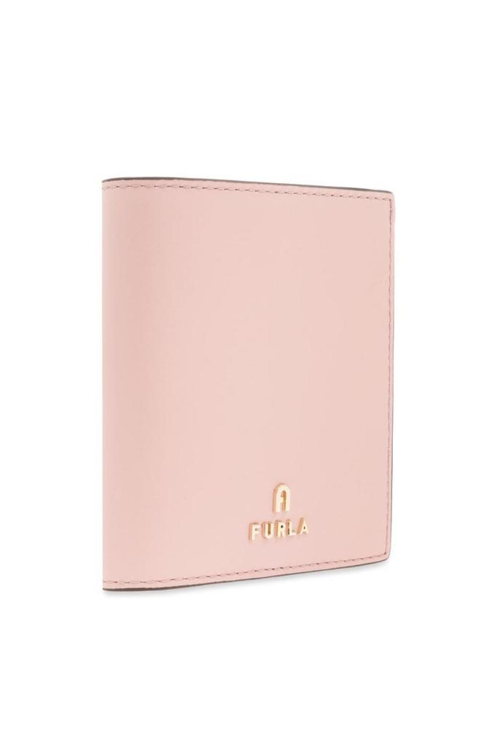 Furla Camelia Logo-Lettering Bi-Fold Wallet