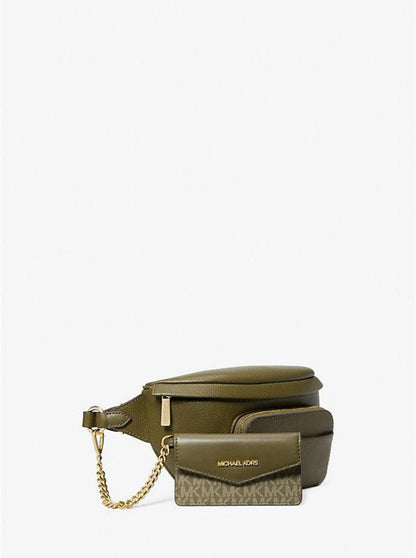 Maisie Large Pebbled Leather 2-in-1 Sling Pack