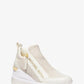 Willis Metallic Stretch Knit Trainer