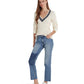 High-Rise Straight Cropped Jeans