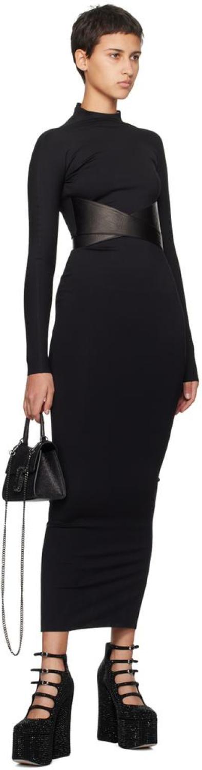 Black 'The Rhinestone Kiki' Heels