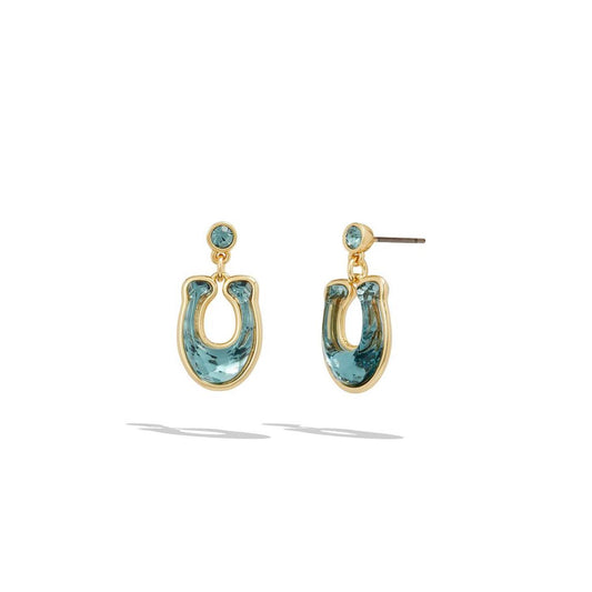 Signature Stone Drop Earrings