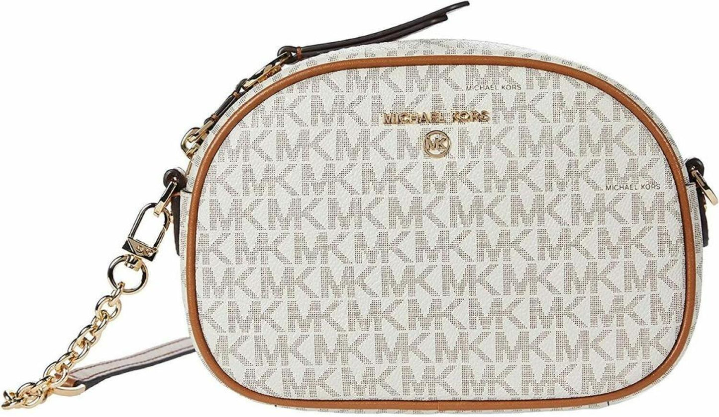 Michael Kors Women's Jet Set Charm Oval Camera Crossbody Bag