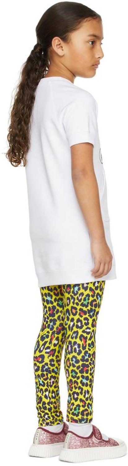 Kids White Peanuts Edition Sweat Dress