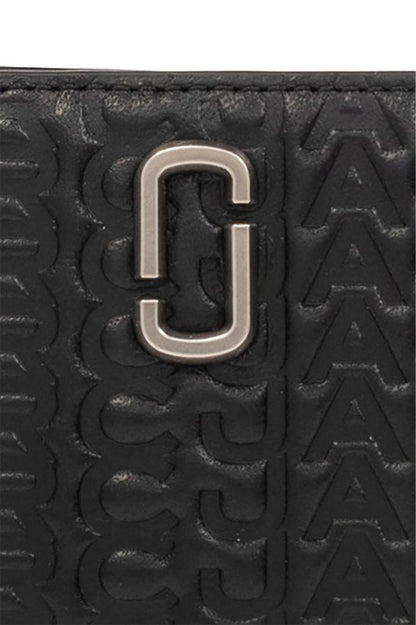 Marc Jacobs Monogram Debossed Mini Compact Wallet