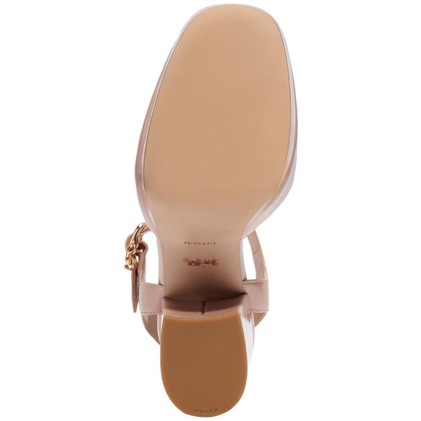 Women's Isabella Ankle-Strap Platform Block-Heel Pumps
