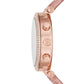 Women's Parker Chronograph Ballet Pink Signature Logo Strap Watch 39mm