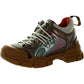 Flashtrek Womens Metallic Leather Casual and Fashion Sneakers
