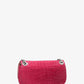 Christie Mini Crocodile Embossed Leather Envelope Bag