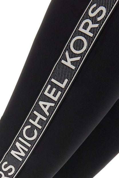 Michael Michael Kors Logo Tape Stretch Leggings