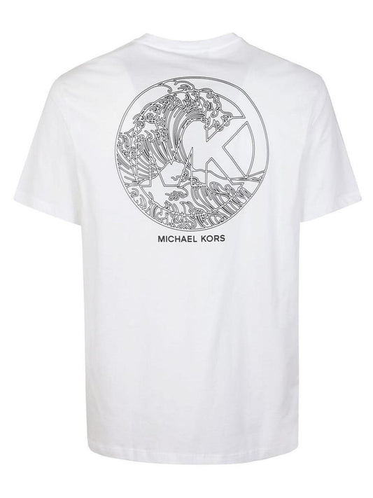 Michael Kors Logo Printed Crewneck T-Shirt