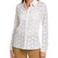 Michael Kors Floral Eyelet Hansen Shirt