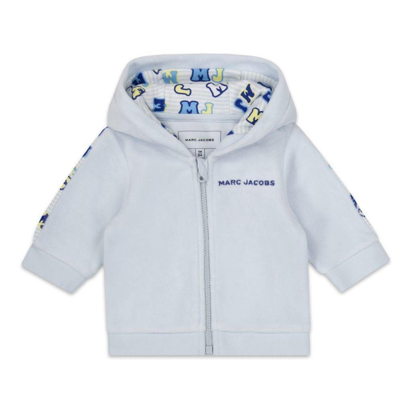 Pale Blue Trousers, Cardigan & T-Shirt Set