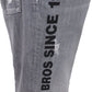 Dsquared² Chic Gray Slim-Fit Denim for the Modern Man