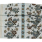 Dolce & Gabbana Chic White Floral Pleated Cotton Face Mask