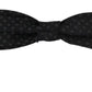 Dolce & Gabbana Elegant Silk Black Bow Tie for Men