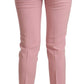 Dolce & Gabbana Elegant Pink Virgin Wool Cropped Trousers