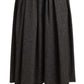 Dolce & Gabbana Elegant A-Line Midi Wool Skirt in Gray Zigzag