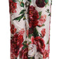 Dolce & Gabbana Elegant Floral Wide Leg Pants