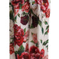 Dolce & Gabbana Elegant Floral Wide Leg Pants