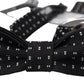 Dolce & Gabbana Elegant Black Silk Bow Tie