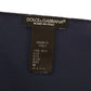 Dolce & Gabbana Elegant Silk Pocket Square in Lustrous Blue