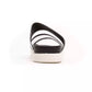 Péché Originel Chic Rhinestone Embellished Dual-Strap Sandals