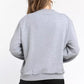 Trussardi Oversized Round-neck Cotton Blend Sweatshirt