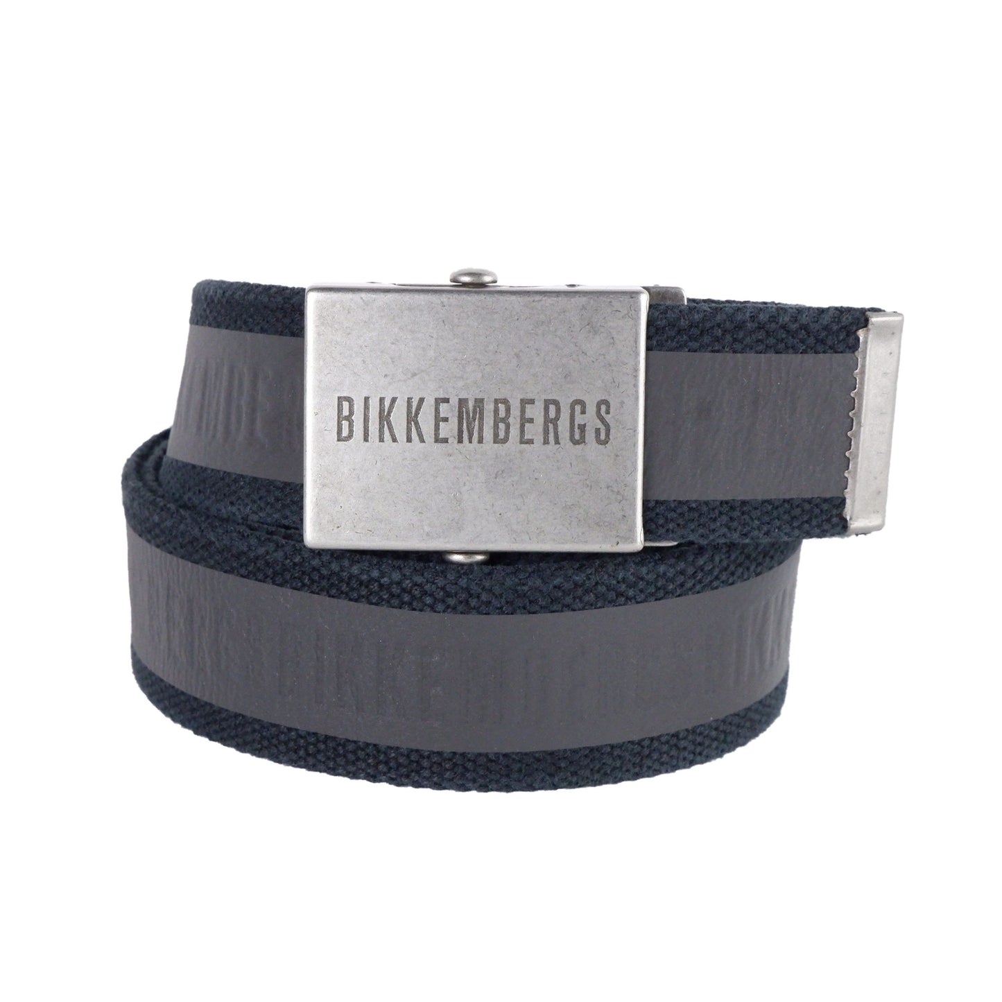Bikkembergs Black Cotton Belt
