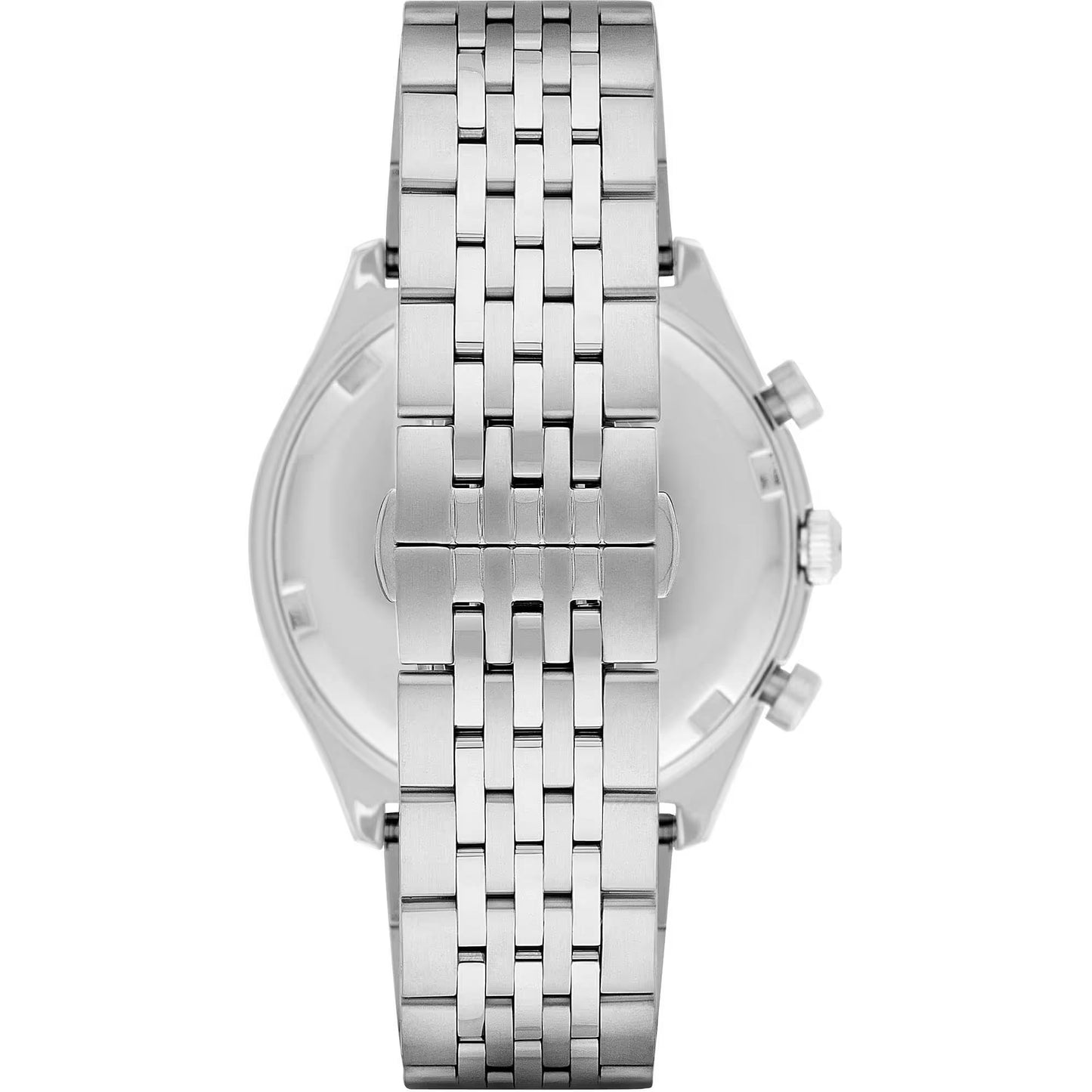 Emporio Armani Elegant Silver Chronograph Men's Watch